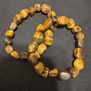 TWO Tiger's Eye Bracelets